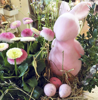 Osterartikel reduziert und geänderte Öffnungszeiten